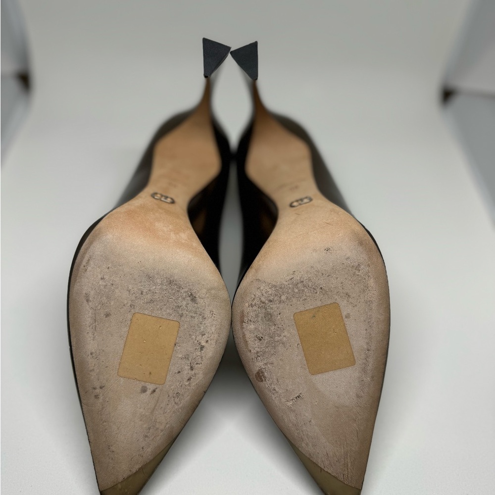 Christian Dior Pointed Toe Slip on Pumps size size 38, Bronz color - Picture 4 of 4